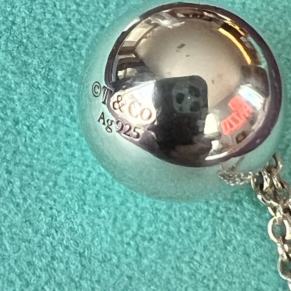 Adjustable Tiffany & Co. Ball Necklace Silver - Picture 2 of 6